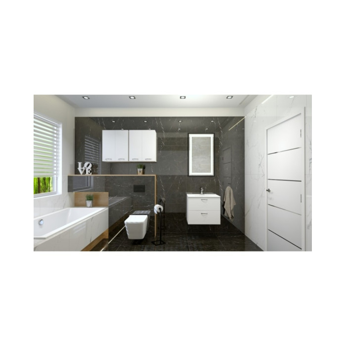 тумбочка підвісна Lavita Basic Barato 60, white (5900378314448)