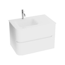 тумбочка з умивальником Lavita Atlanta 80 white (5900378335566)