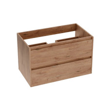 тумбочка під умивальник Lavita Tulsa Wood 80 підвісна, hazel (5900378339861)