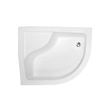 Піддон півкруглий MAXI 100x80х24/38,5 L лівий + ноги
