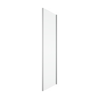 D20F10804007 Arelia Бічна стінка в 90°, 800мм, скло прозоре, проф.срібний полір. (1 сорт)