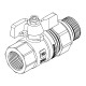 KA2 Кран кульовий зі згоном FADO New PN40 20 3/4 (1 сорт)
