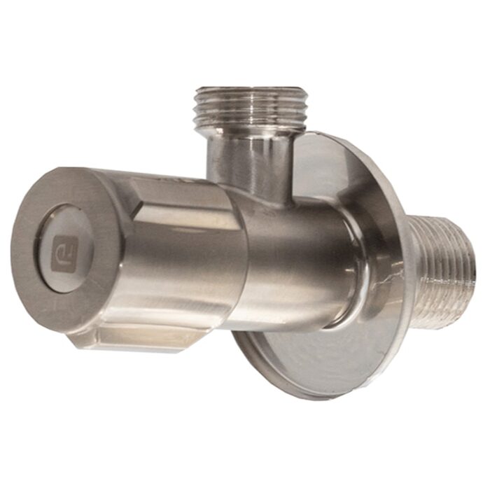 KZS81 Кран кутовий FADO NEW з керамічною головкою 1/2 x1/2, серія 80 (1 сорт)