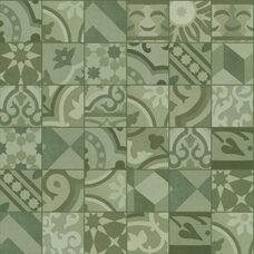 D Segni Blend Decoro Mix Verde 10x10