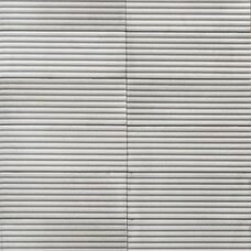 Rice Grigio Struttura Pleat Lux 7,5x20