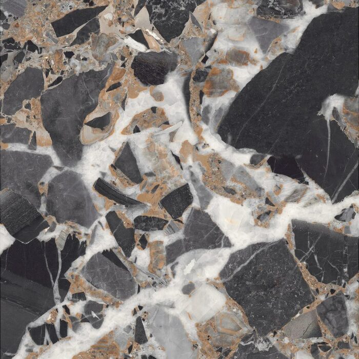 Parma black F P 600x600x8 R Glossy
