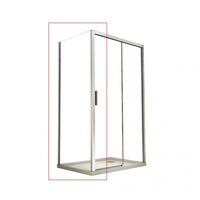 Панель бокова Actis 80x195 хромована блискуча