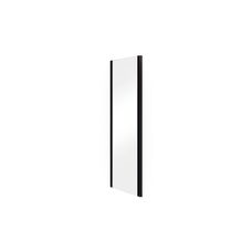 Панель бокова Duo Slide black 80x195 профіль чорний матовий, скло прозоре