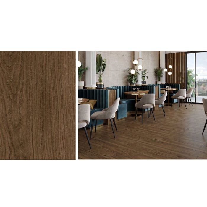 CHARMWOOD BROWN MAT RECT (1 сорт)