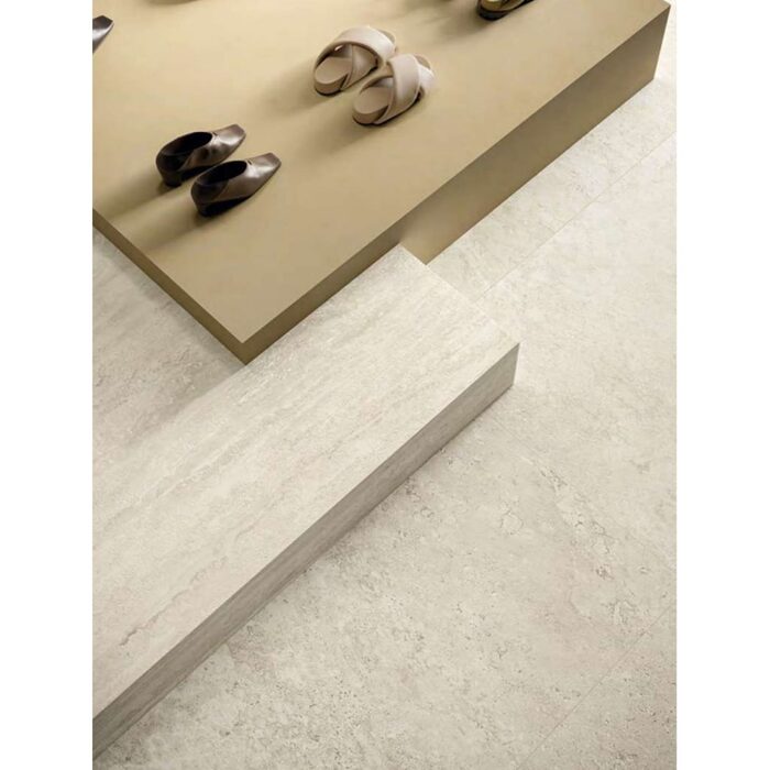 TR0212 TRAVERTINO BIANCO CROSS CUT SQ. 120X120 (1 сорт)