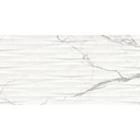 GINEVRA WHITE STRUCTURE GLOSSY RECT (1 сорт)
