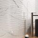 GINEVRA WHITE STRUCTURE GLOSSY RECT (1 сорт)