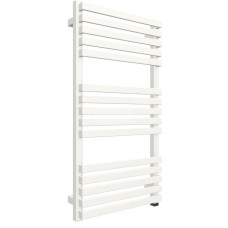 WWQSN087045KS96E8P Рушникосушка електрична Quadrus Slim One 870-450, колір Soft 9016 (білий мат - ефект SoftTouch), приховане підключення справа (1 сорт)