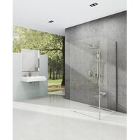 Скло для д/каб. AT 0436 WALK-IN-CORNER l.1300xh.90
