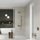 Верхній душ DN 15 A-QA 64330N0-00 Brushed gold Kludi