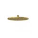 Верхній душ DN 15 A-QA 64330N0-00 Brushed gold Kludi