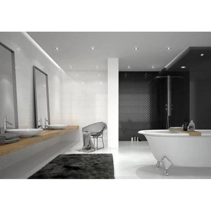 Плитка стінова CCR18 Білий RECT 300x600 Ceramika Color
