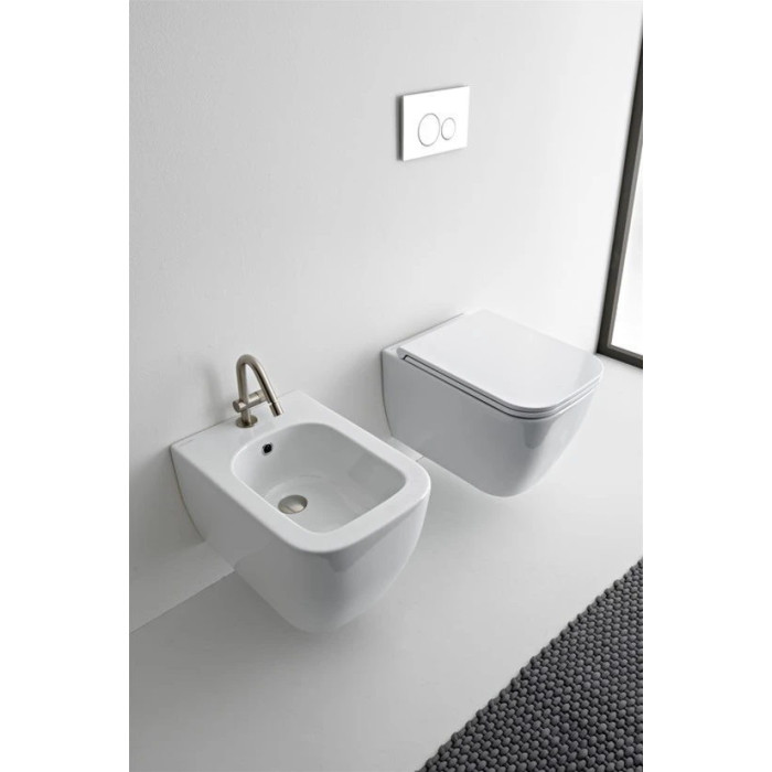 Кришка для унітаза Teorema 2.0 soft-close (8305B), SCARABEO