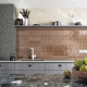 Вставка 4J81 Taco Bastia Negro 40x40 Vives Ceramica