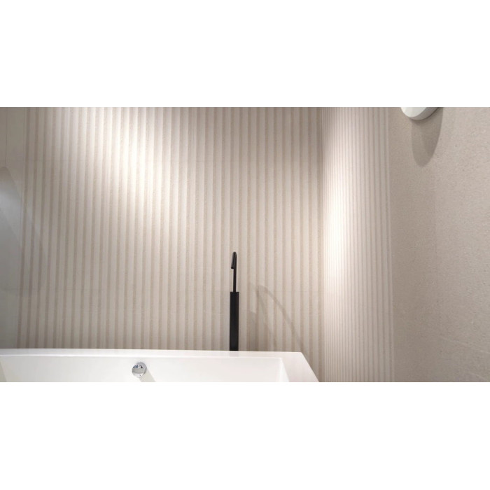 Плитка стінова Cleveland 9533 Relieve Deep Bone RECT 300x900 Porcelanite Dos