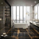 Плитка керамогранітна Lookback Black LAP 446,3x894,6 Land Porcelanico