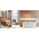 Плитка стінова TERRA Cream RECT 250х750 Ceramika Color