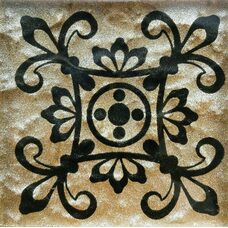 Вставка Tako GTР 73014 Venus Gold Brocade S1 73х73х8 Котто Кераміка