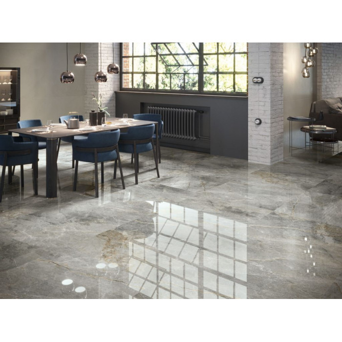 Плитка керамогранітна 1851 Tamesis Dark RECT PULIDO 980x980 Porcelanite Dos