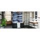 Плитка стінова White Glossy RECT 250x750x9 Konskie