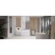 Плитка стінова White RECT MAT 300x600x8,5 Konskie