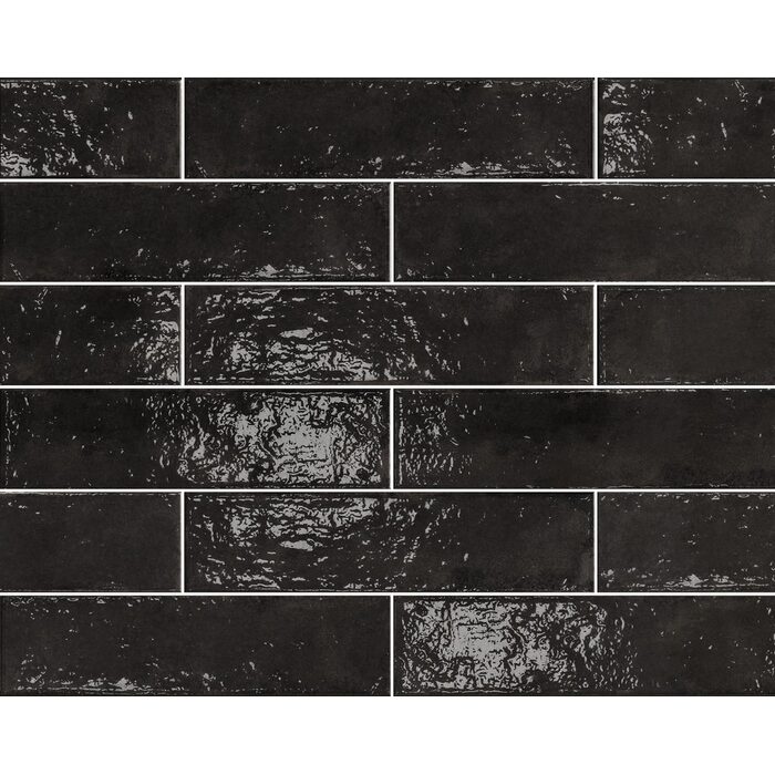 Плитка фасадна Palette Black 74x300x9 Cerrad