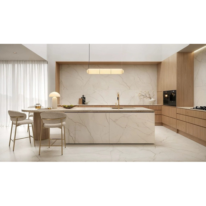 Плитка керамогранітна Arcadia Stone White RECT MAT 598x598 Opoczno