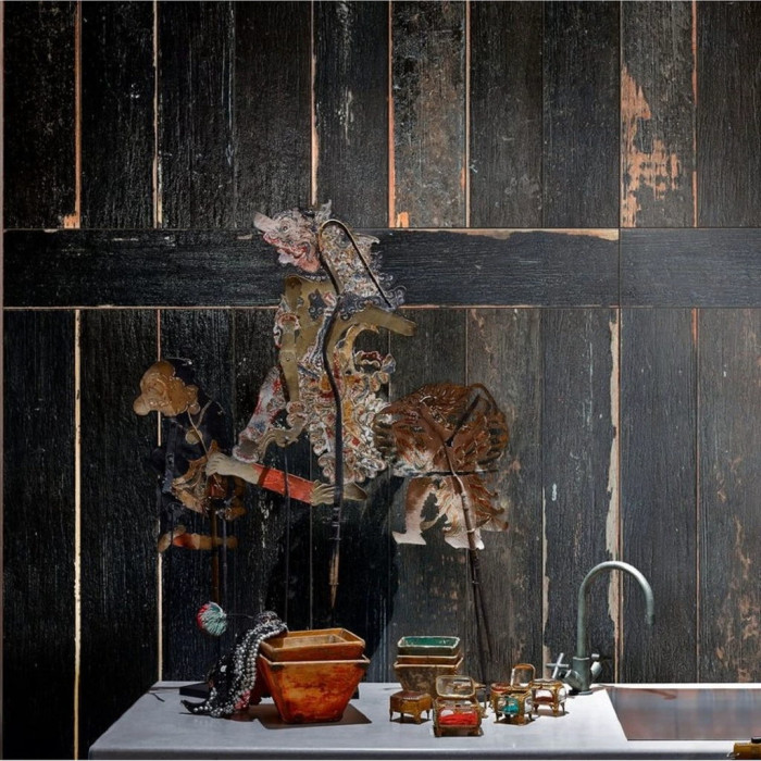Плитка керамогранітна Blendart Dark Craft 300x1200x10 Sant'agostino