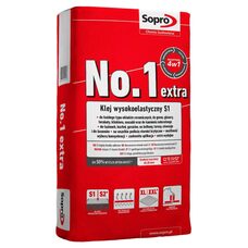 Клей для плитки Sopro №1 400 extra (22,5 кг)