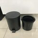 Відро для сміття 5 л Dark (104315010), Bemeta