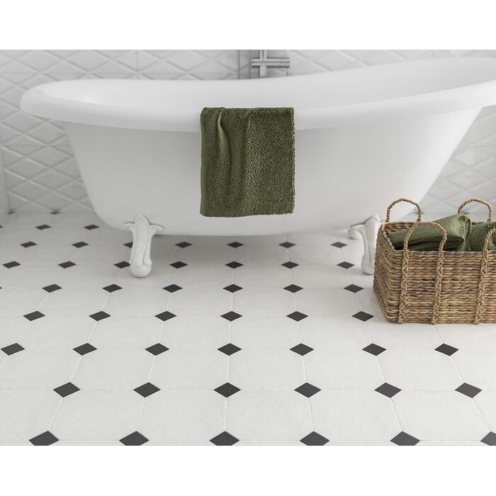 Декор Modern Nero Taco MAT 4,8x4,8 код 3898 Ceramika Paradyz