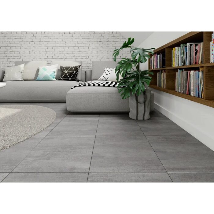 Плитка керамогранітна G412 Graphite 420×420x7 Cersanit