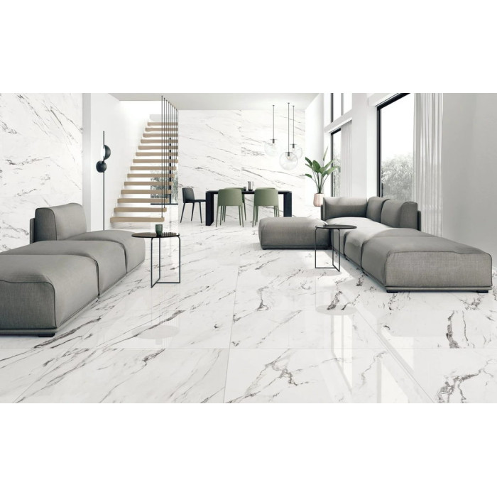 Плитка керамогранітна Arona Statuario POL 600x1200 Raviraj