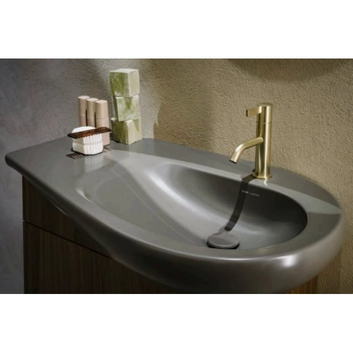 Змішувач для умивальника Kartell H3113310901001 PVD Inox LAUFEN