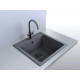 Кухонна мийка BODRUM 510 Grey, MIRAGGIO