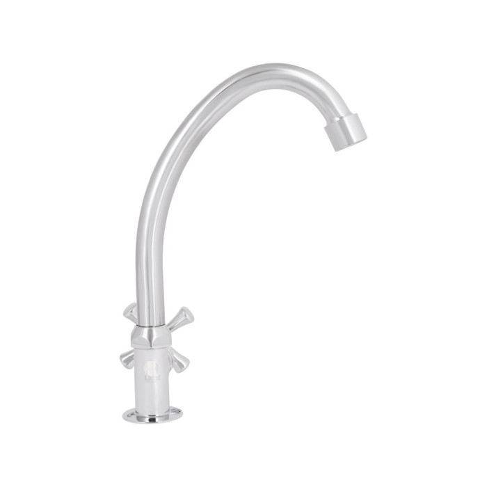 Монокран для кухні Lidz Lamb 269F LDLAM269FCRM22310 Chrome