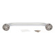 Поручень Lidz Oreo 0304 прямий 35 см LDORE0304CRM22318 Chrome