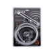 Набор для гігієнічного душу Qtap Inspai-Varius округлий QTSETCRMA021 Chrome/Grey (Set)