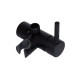 Набор для гігієнічного душу Qtap Inspai-Varius округлий QTINSVARBСRV00440001 Black Matt