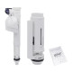 Унітаз-компакт Qtap Crow безобідковий з сідінням Soft-close QT05222170W