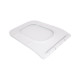 Сидіння для унітаза Qtap (Crow 520,640) з мікроліфтом Slim QT0599SC2170W