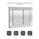 Панель змиву для унітаза Qtap Nest QT0111M06028CRM