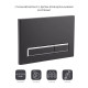 Панель змиву для унітаза Qtap Nest QT0111M08V1091MB