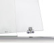 Душові двері в нішу Qtap Taurus CRM201-11.C6 97-108x200 см, скло Clear 6 мм, покриття CalcLess