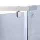 Душова кабіна Lidz Dozorca SC90x90.CRM.LOW.TR, скло прозоре 6 мм
